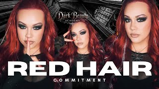 Platinum Blonde to Red: The REAL Maintenance Behind Vivid Red Hair | Dark Beauty Academy