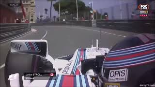 TentAnimation crashes his Williams FW40