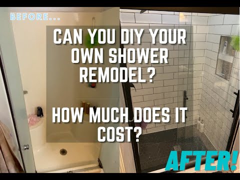 How much does it cost to reface a shower?