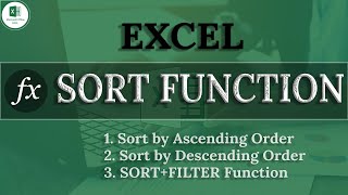 Stop Sorting Manually! Master Excel’s SORT Function Like a Pro