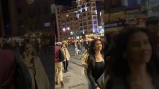 Istiklal Street |Night Walking Tour In The Beating heart Of Istanbul #Istiklal #Turkiye #shorts