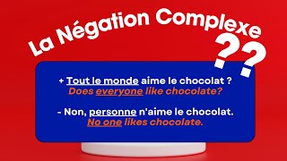 How to Form Negative Sentences in French | Ni... Ni... Jamais...Complex Negation Explained!