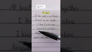 Alan Walker - Alone (Lyrics Music 2021)
