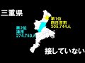 【検証】199_各都道府県第1の都市と第2の都市は接していない【説】