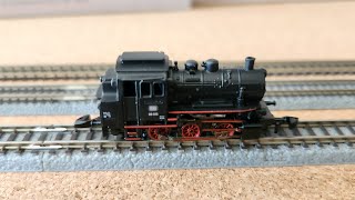 Marklin 81701 BR89 0-6-0 Steam Tank Locomotive Test Run at z.scale.hobo 05.25.2024