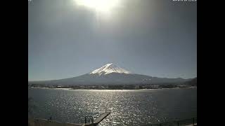 タイムラプスcam06 富士山ライブカメラ2024 02 河口湖北岸WebCam