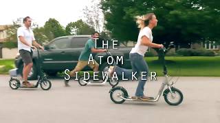 Atom Sidewalker Folding Scooter