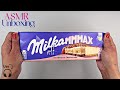 Milka Max Strawberry Cheesecake Chocolate Unboxing and ASMR (No Talking & Eating Sounds)