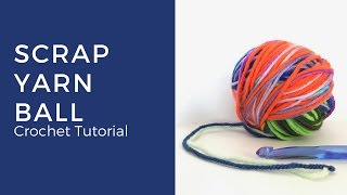 How to Roll an Epic Double-Strand Scrap Yarn Ball