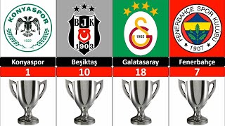 Türkiye Kupası şampiyonları listesi