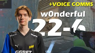 w0nderful (22-6) MAKES FACEIT LVL10s GIVE UP on ancient (VOICE COMMS)