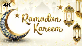 1 Hour Ramadan Kareem 4K Screensaver  | Beautiful Islam