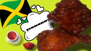 JAMAICAN STYLE BARBE-FRIED CHICKEN😋🇯🇲|| EASY TO MAKE!!❤😋