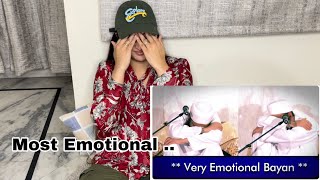 Extremely Emotional Bayan By Maulana Tareeq Jameel| Indian Reaction| Sidhu Vlogs