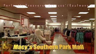 Blast From The '60s! A Full Store Tour of Strouss (now Macy*s) at Southern Park Mall, Boardman, OH