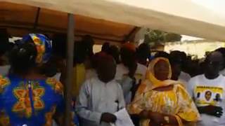 The speach of Udp leader Ousainu Darboe at the 14th April March