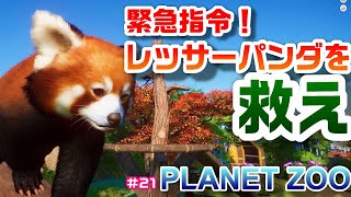 【プラネットズー実況】レッサーパンダを救え！リフォーム建築編【Planet Zoo】