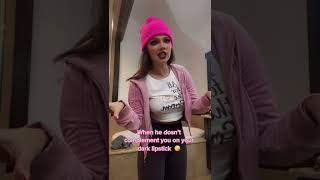 My Reaction When He Doesnt Notice Shorts