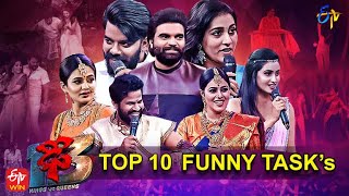 Dhee 13 | Kings vs Queens | Top 10  Funny Jokes | Sudheer | Rashmi | Deepika | Hyper Aadi | Pradeep