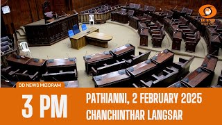 DD News Mizoram Chanchinthar Langsar | 2 February 2025 | 3:00 PM