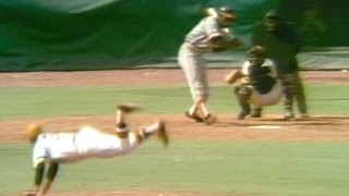 1971 WS Gm5: Briles falls down walking Hendricks