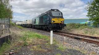 68034 and 68017 on flasks to Heysham.