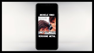 UNO SU MILLE | Gianni Morandi Cover Metal #shorts