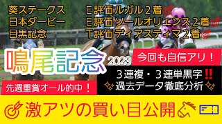 【鳴尾記念2023】今回も自信あり‼️6番人気のアノ馬から勝負します‼️競馬予想❗GET評価を絡めた激アツ馬券を公開🐴🎫‼️