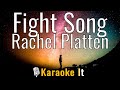 Fight Song - Rachel Platten (Karaoke Version) 4K