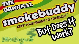 The Smoke Buddy - DOES IT HIDE THE 🥦 SMELL???