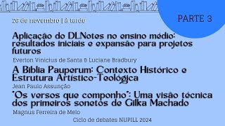 Ciclo de Debates NuPILL 2024 - 26 de novembro - Parte 3