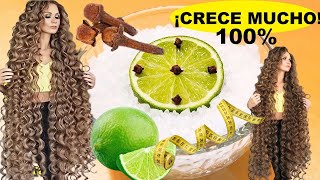 HAIR GROWS LIKE CRAZY AND DOESN'T FALL OUT😱 THE BEST RECIPE IN THE WORLD FOR GROWING HAIR😍