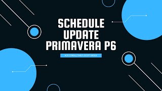 PRIMAVERA P6 MADE EASY! Schedule Update in P6