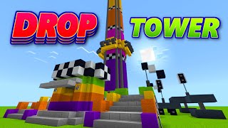 [Tuto fête foraine] Comment faire le manège DROP TOWER sur MINECRAFT !