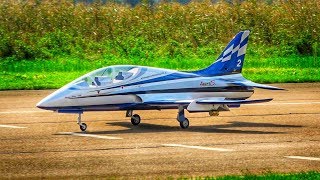 GIANT SKYMASTER XXL AVANTI S RC TURBINE JET MODEL FLIGHT | SEBASTIANO SILVESTRI | JET POWER 2018