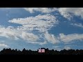 四季折々 夏雲 ☁️「 流れる雲」