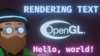 Optimized OpenGL Text Rendering in my C++ ECS game engine