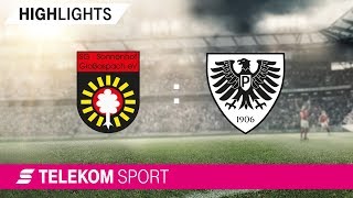 SG Sonnenhof Großaspach - Preußen Münster | Spieltag 15, 18/19 | Telekom Sport