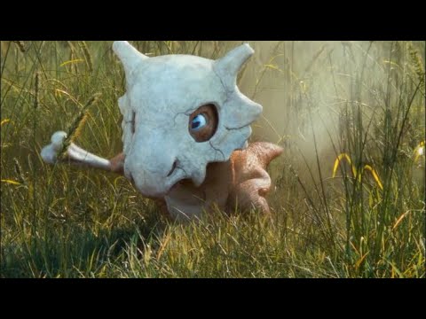 Tim tries to catch a Cubone Pokémon: Detective Pikachu