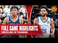 GRIZZLIES vs THUNDER | SALT LAKE CITY SUMMER LEAGUE | FULL GAME HIGHLIGHTS