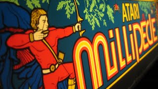 Classic Game Room - MILLIPEDE arcade game review