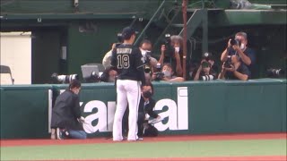 ノーヒットノーランを達成した山本由伸選手のヒーローインタビュー