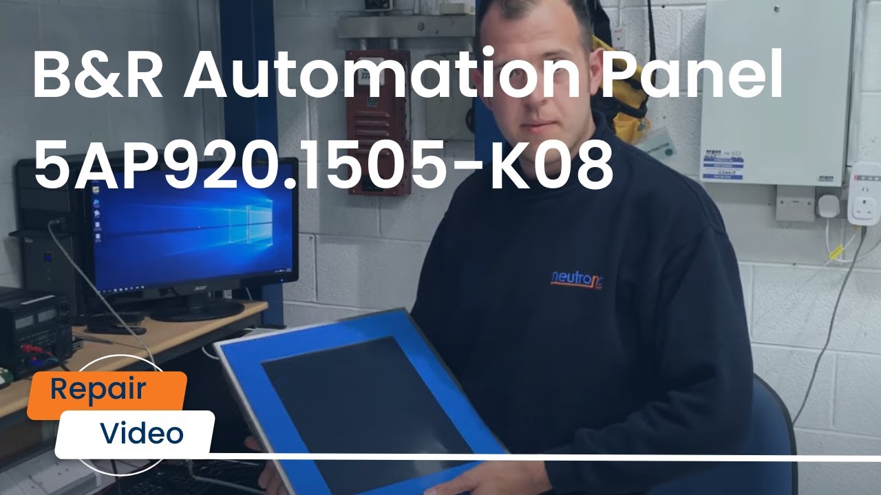 B&R Automation Panel 5AP920.1505-K08 - YouTube