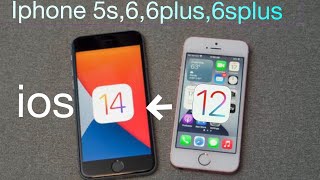 How to install ios 14 in iPhone 6, 6 plus, 6s plus and 5s 😱 How to update iPhone 6 and 5s on ios 14