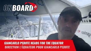 Giancarlo Pedote nears the equator  | Vendée Globe 2024