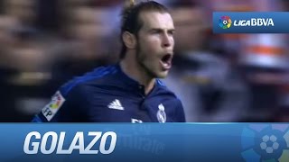 Golazo de Bale (1-2) Valencia CF - Real Madrid