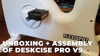 I Unbox and Assemble the Flexispot Deskcise Exercise Bike Desk From TikTok