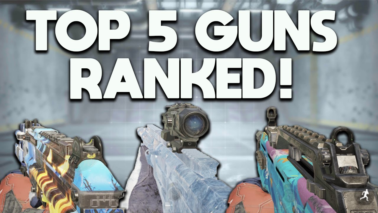 TOP 5 BEST GUNS In COD MOBILE (RANKED) - YouTube