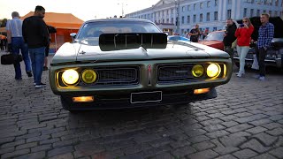 STUNNING and RARE MUSCLE CARS!! - Helsinki Cruising Night 8/2021