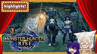 femboys try monster hunter and slowly become insane 😀 ft.@NovaSkylaris - Monster Hunter Rise #1